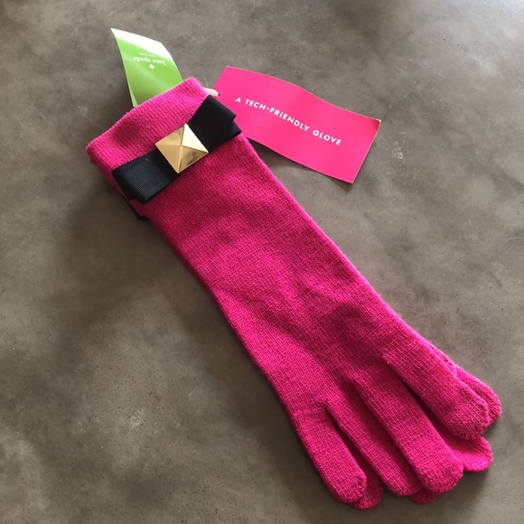 ❤️ 2/$60 Bundle ❤️ Kate Spade Tech Gloves NWT - Picture 3 of 3